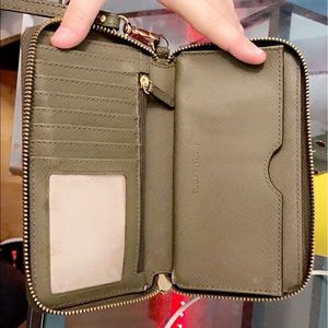 Michael Kors Sage Green Wristlet